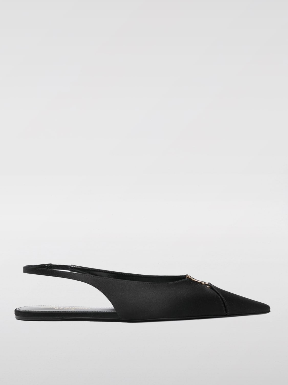 SAINT LAURENT BALLET FLATS: Shoes woman Saint Laurent, Black - Img 1