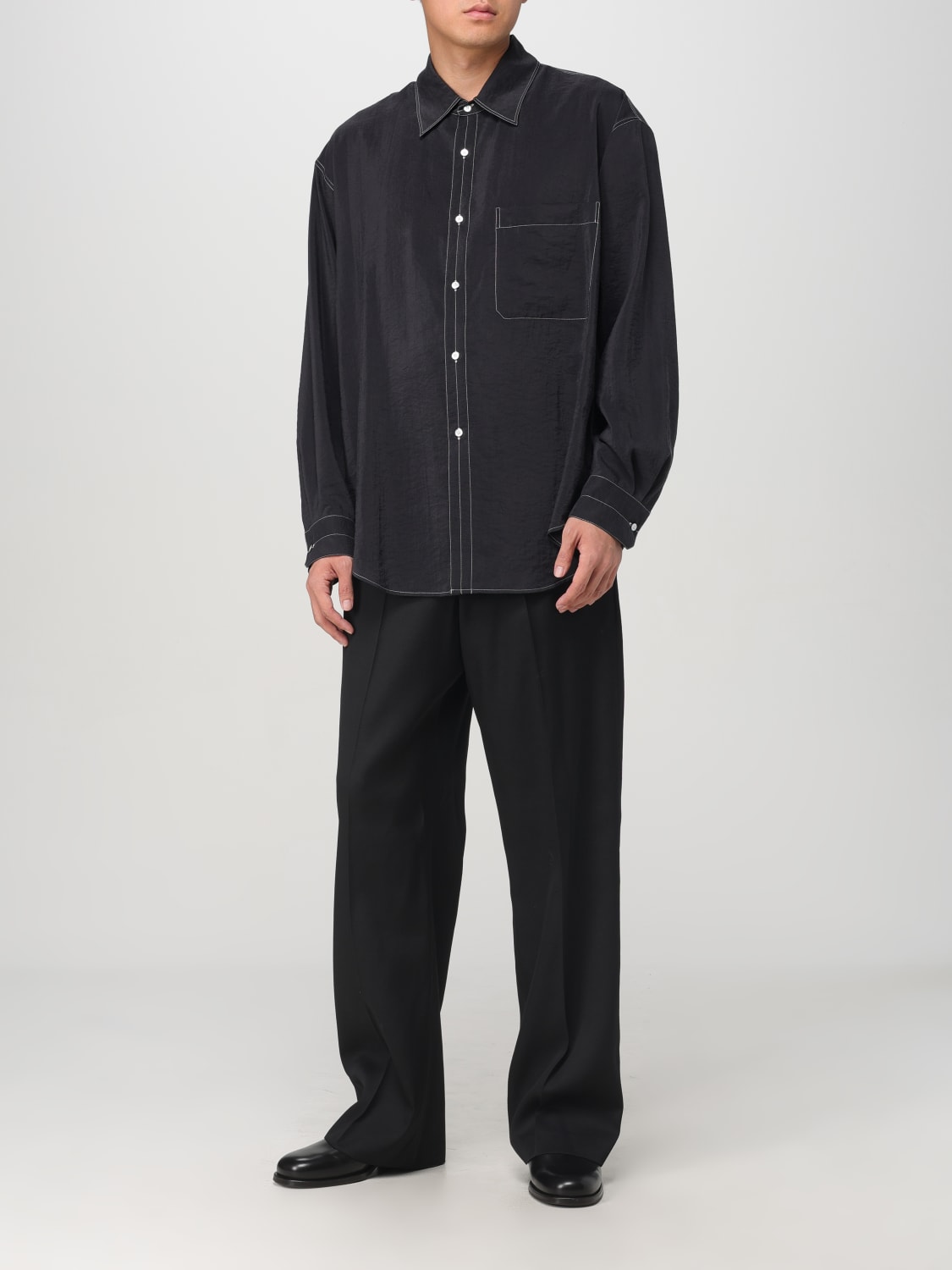 LEMAIRE SHIRT: Sweater men Lemaire, Black - Img 2