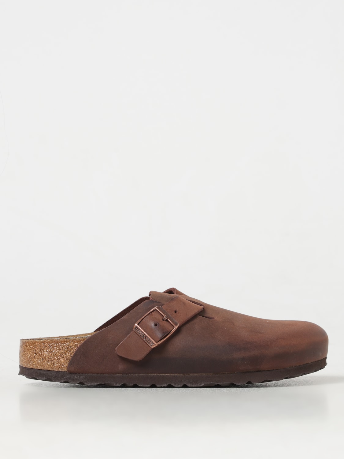 BIRKENSTOCK SHOES: Flat sandals woman Birkenstock, Brown - Img 1