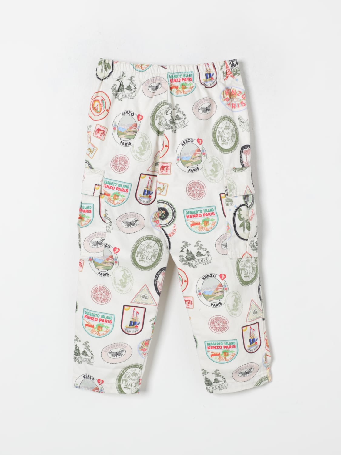 KENZO KIDS PANTS: Pants kids Kenzo Kids, White - Img 2