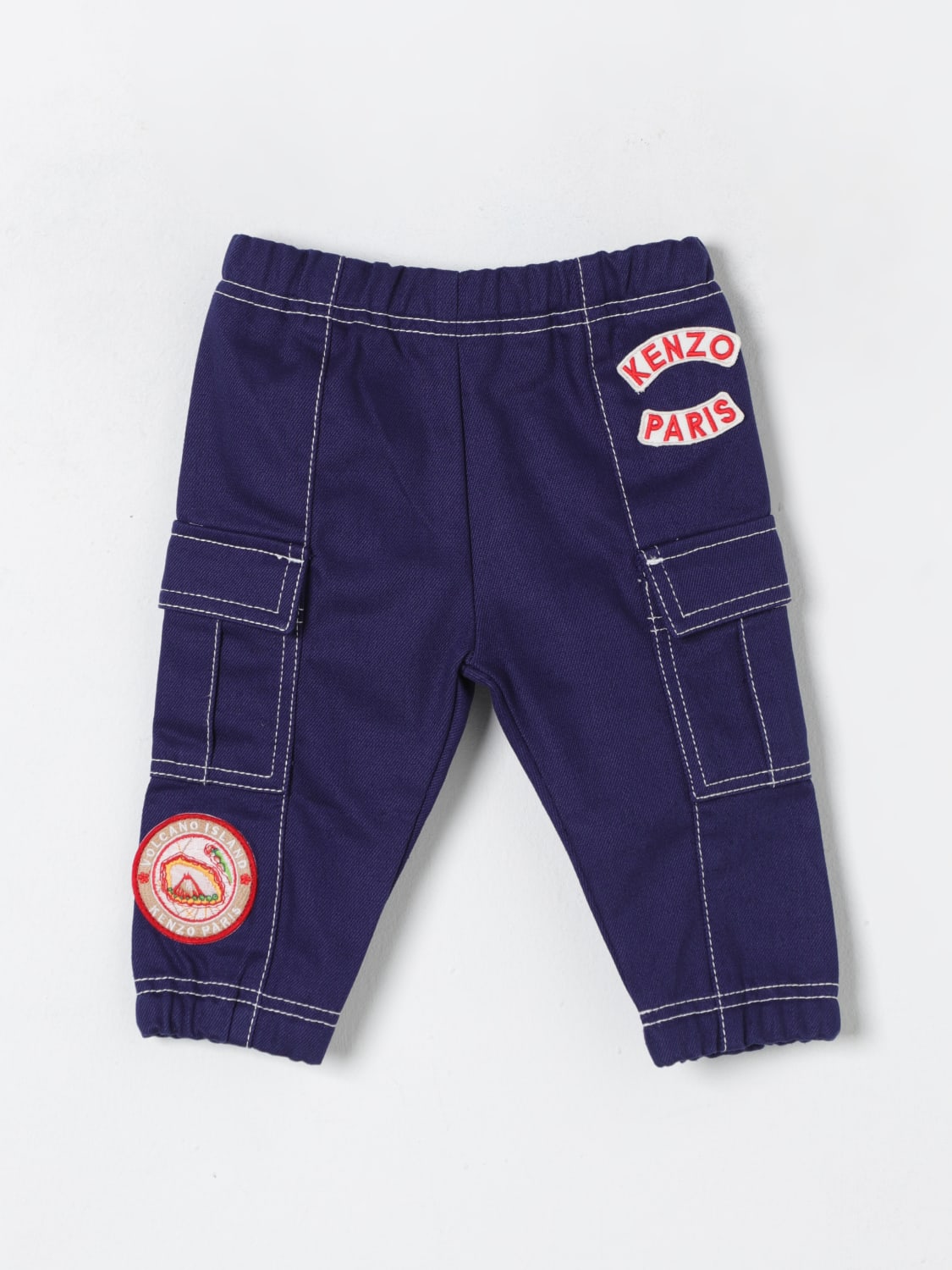 KENZO KIDS PANTALONE: Pantalone bambino Kenzo Kids, Blue - Img 1