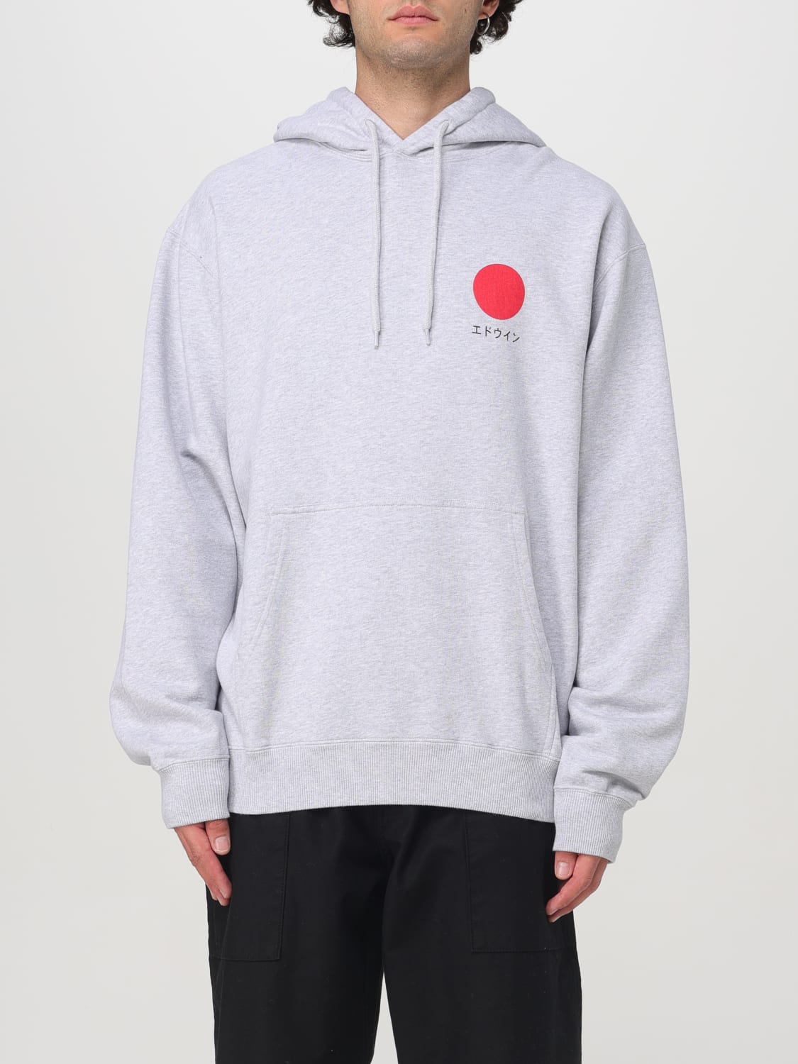 EDWIN SWEATSHIRT: Sweatshirt men Edwin, Grey - Img 1