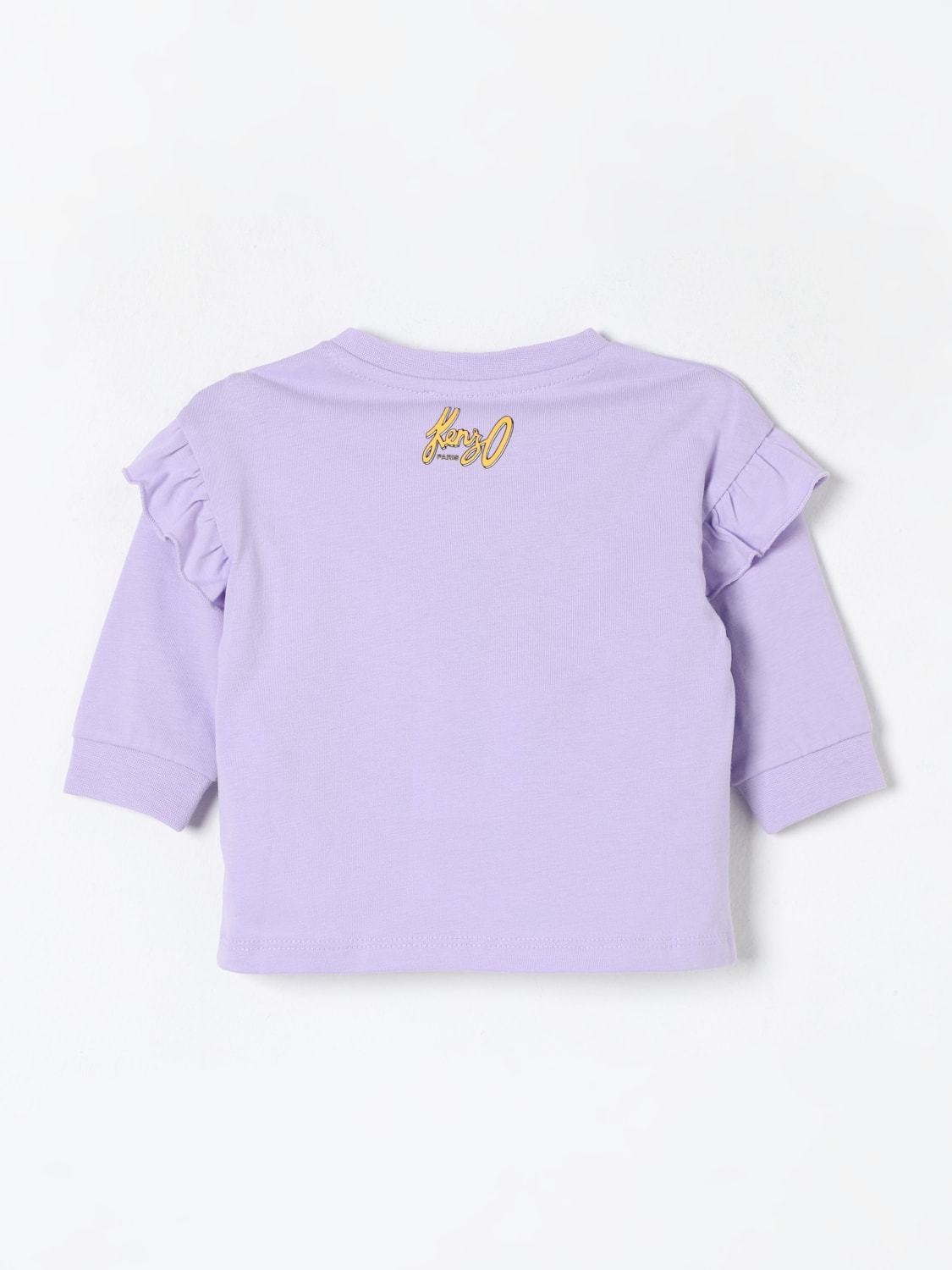 KENZO KIDS T-SHIRT: T-shirt kids Kenzo Kids, Lilac - Img 2