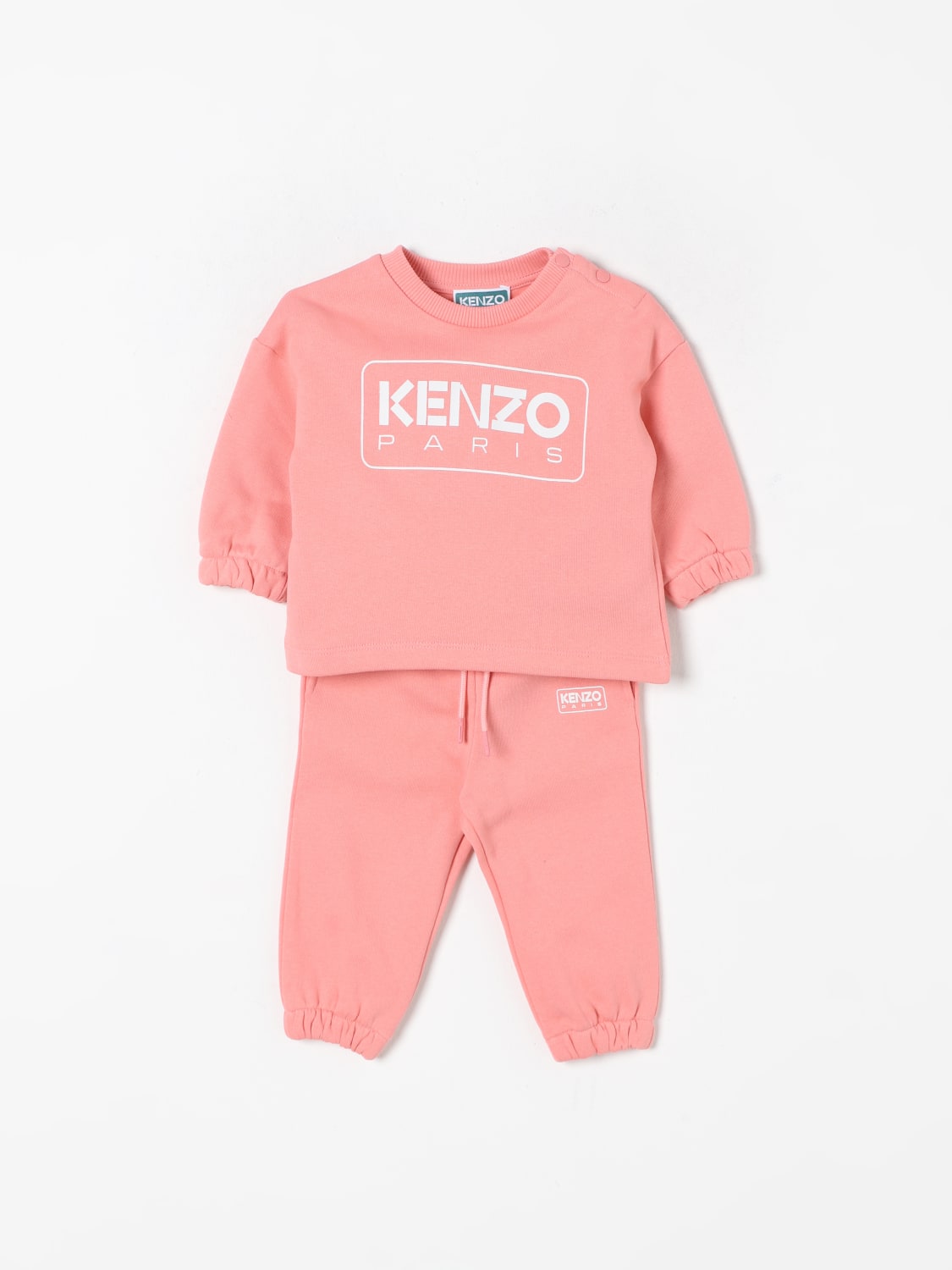 KENZO KIDS 롬퍼: 롬퍼 남아 Kenzo Kids, 후쿠시아 - Img 1