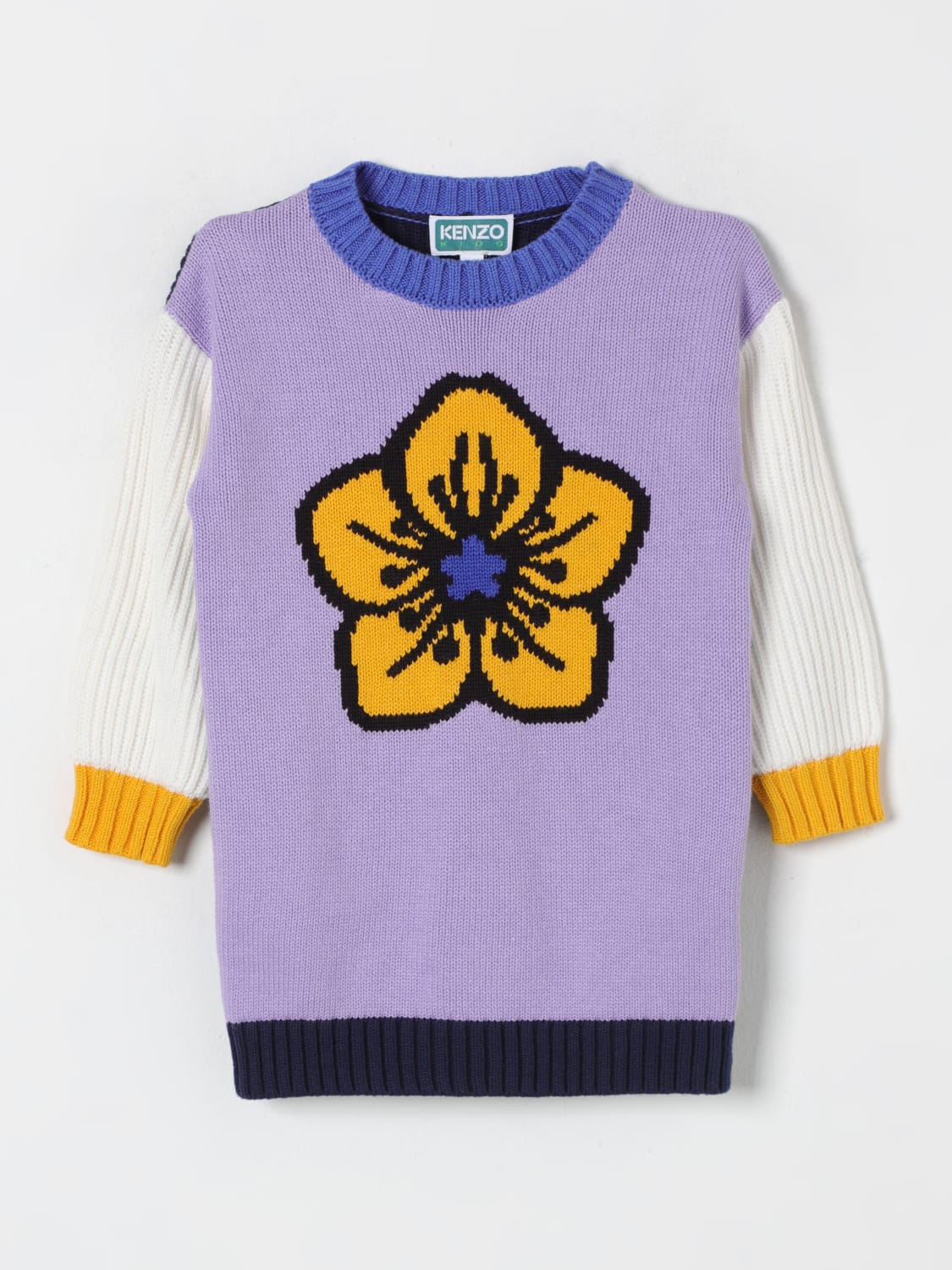 KENZO KIDS KLEID: Kleid kinder Kenzo Kids, Lila - Img 1