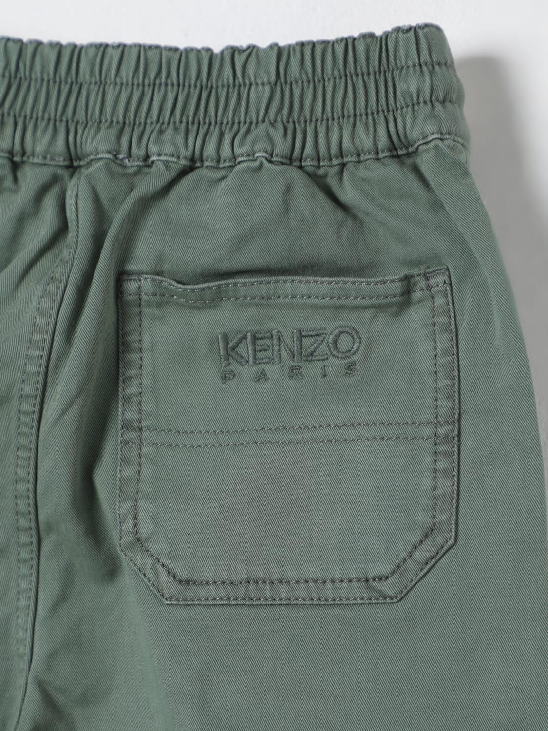 KENZO KIDS PANTALONE: Pantalone bambino Kenzo Kids, Verde - Img 3