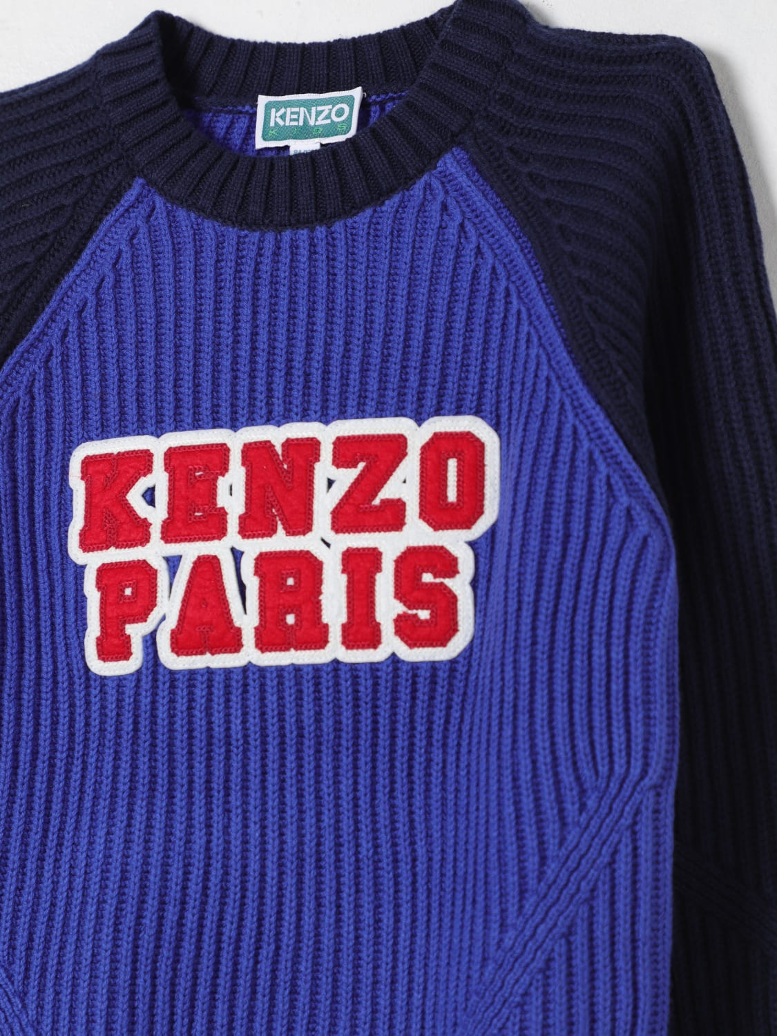 KENZO KIDS PULLOVER: Pullover kinder Kenzo Kids, Blau - Img 3