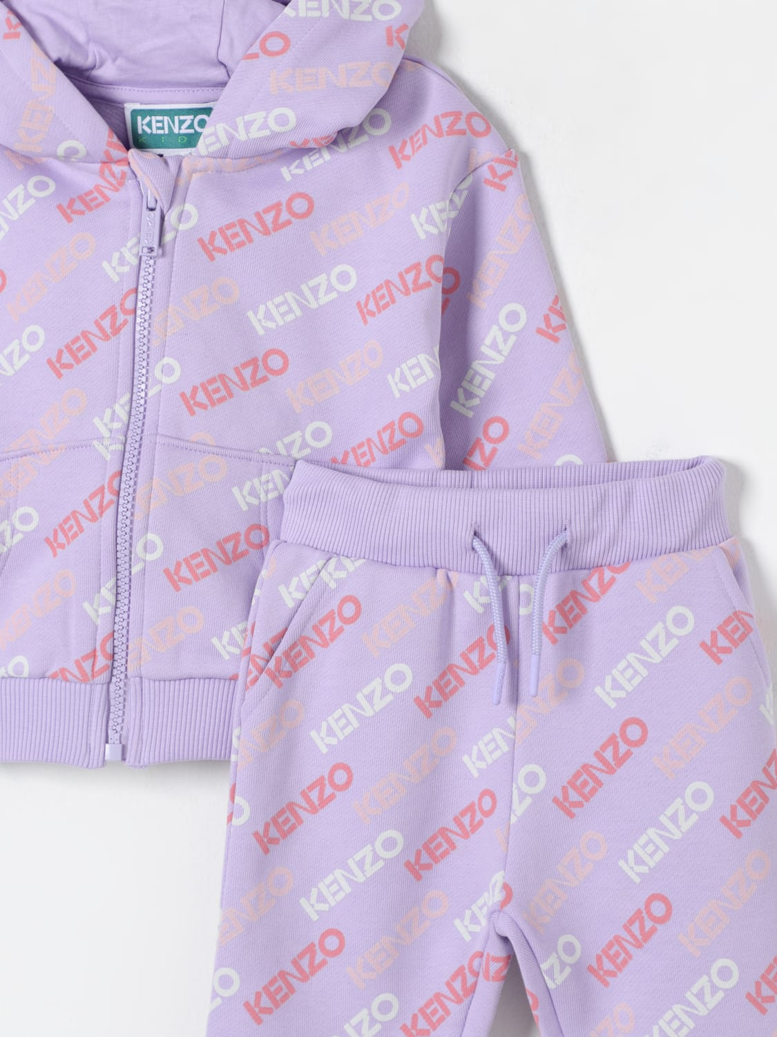 KENZO KIDS ROMPER: Romper kids Kenzo Kids, Lilac - Img 3