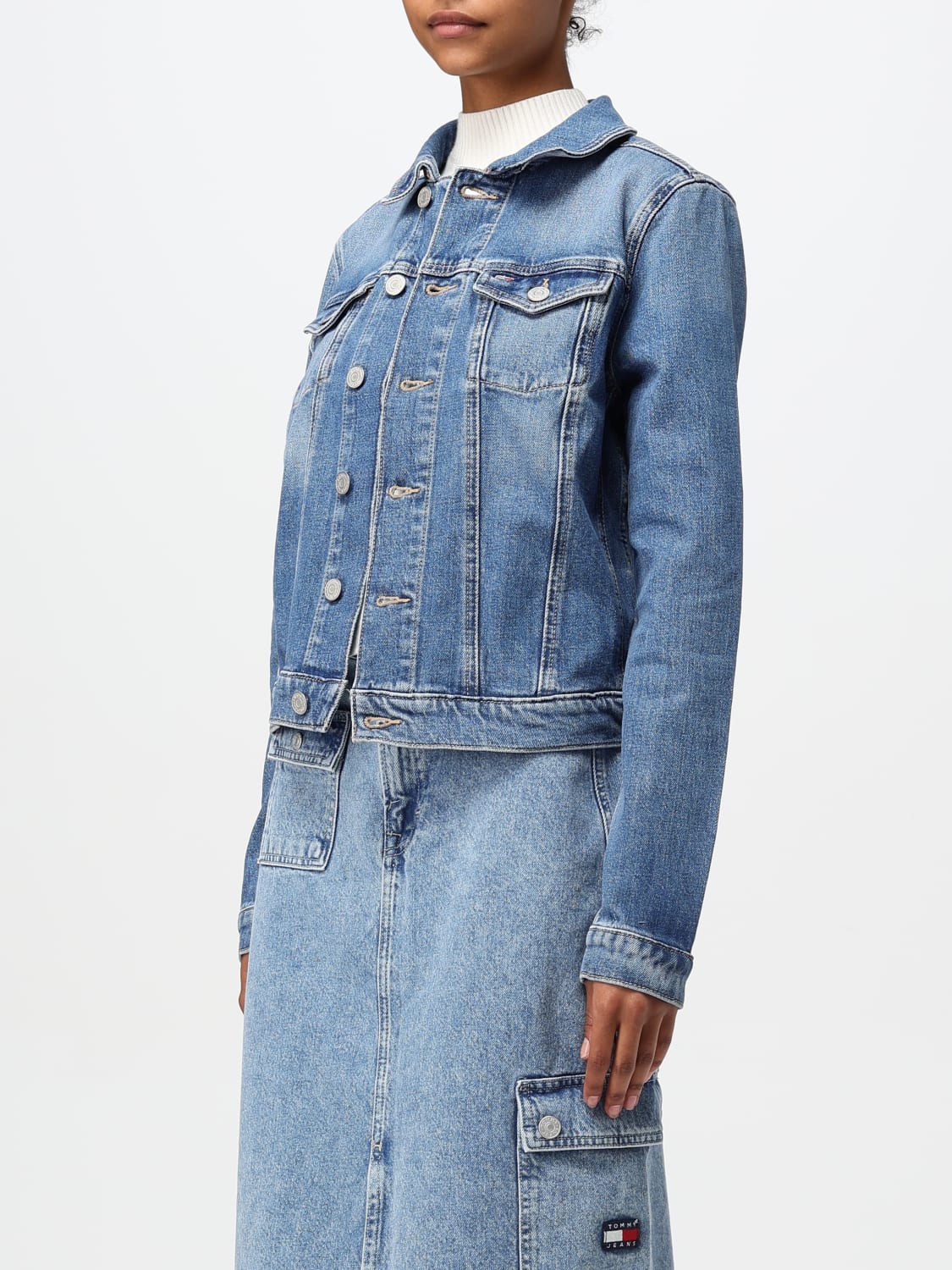 TOMMY JEANS JACKET: Tommy Jeans women's jacket, Denim - Img 3