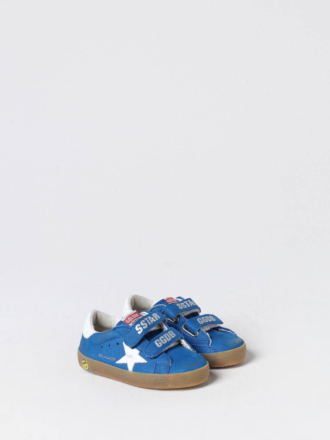 GOLDEN GOOSE ZAPATILLAS: Zapatos niños Golden Goose, Azul Oscuro - Img 2