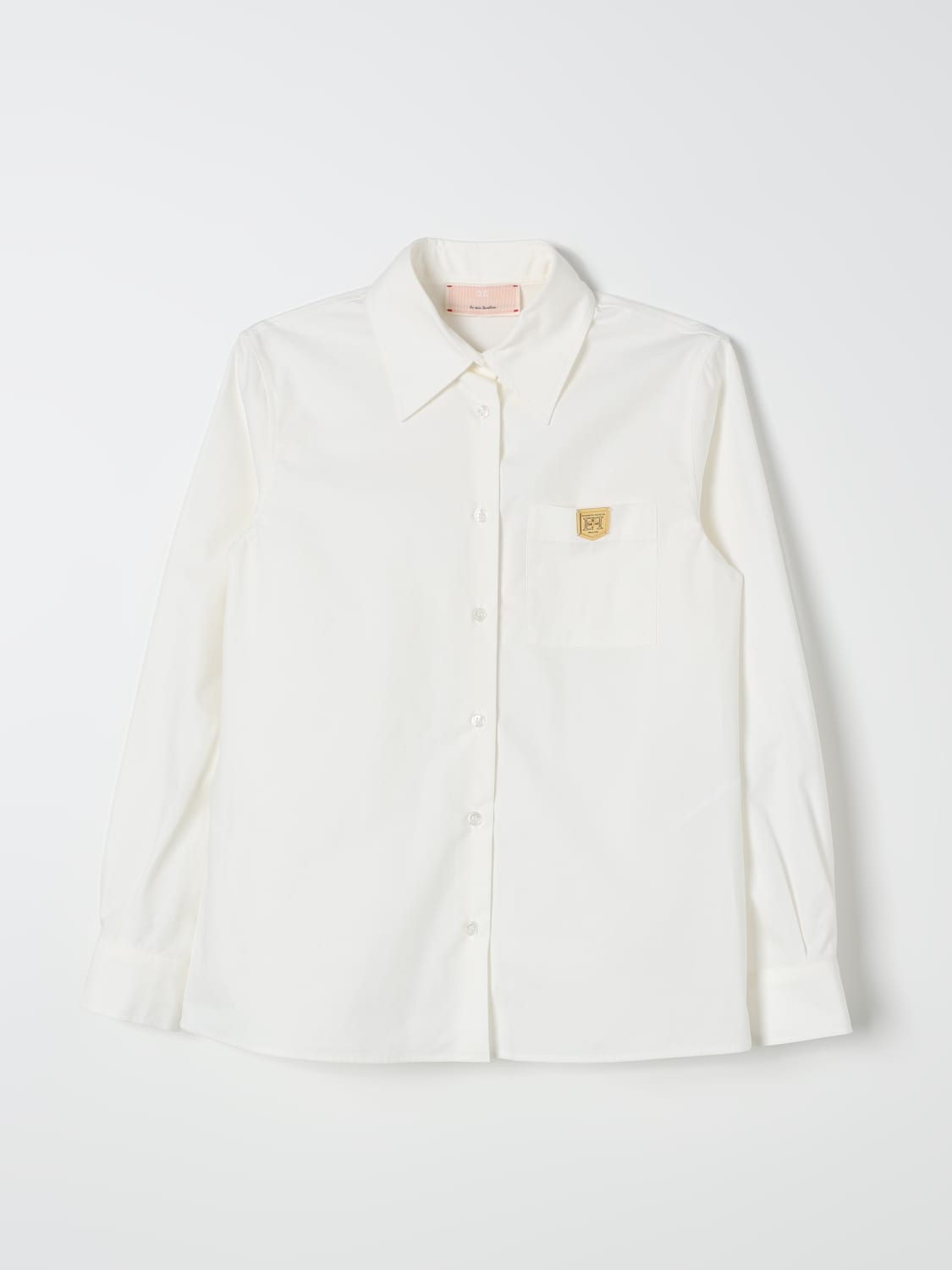 ELISABETTA FRANCHI LA MIA BAMBINA CAMISA: Camisa niños Elisabetta Franchi La Mia Bambina, Nata - Img 1