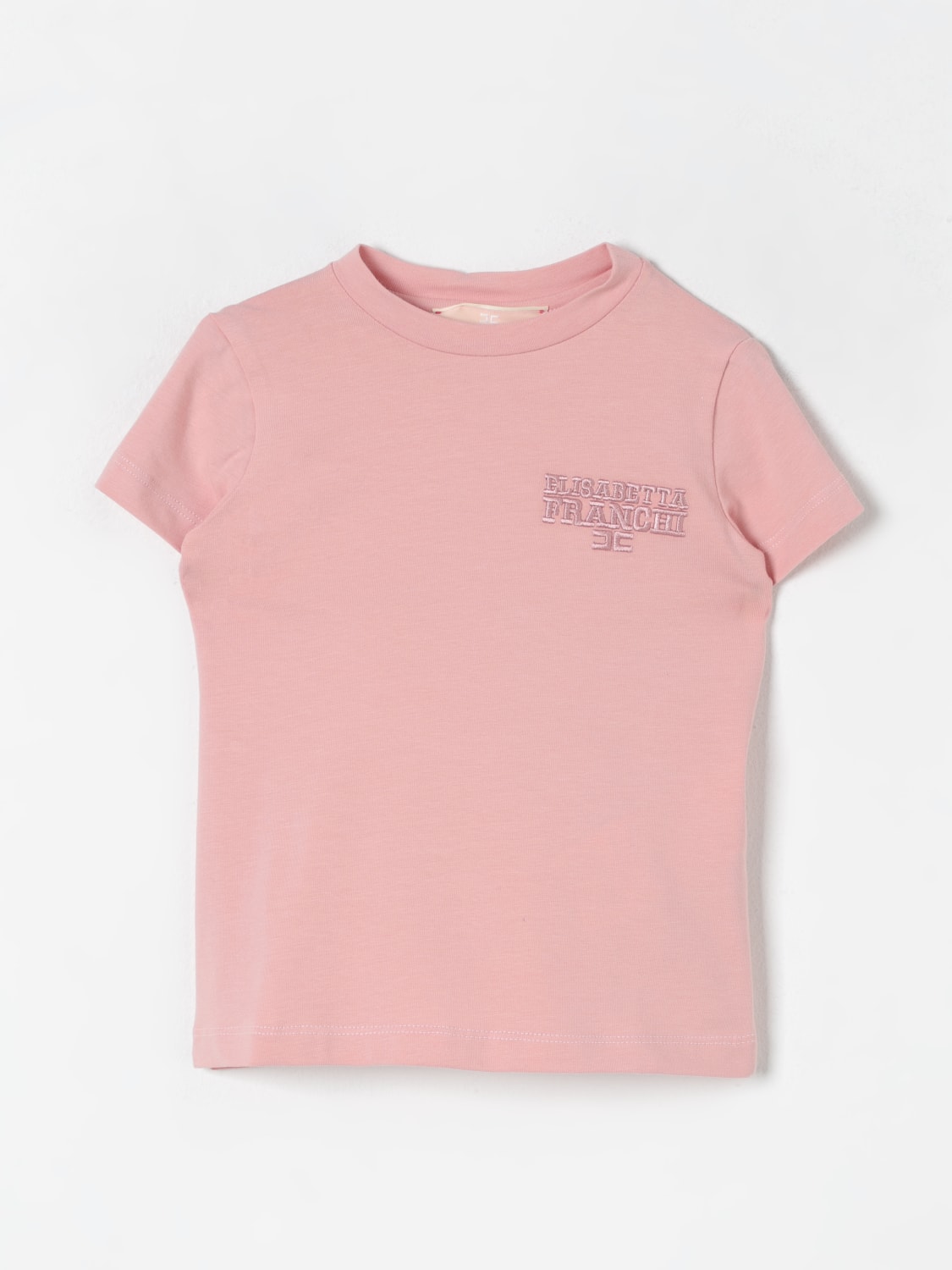 ELISABETTA FRANCHI LA MIA BAMBINA T-SHIRT: T-shirt kids Elisabetta Franchi La Mia Bambina, Pink - Img 1