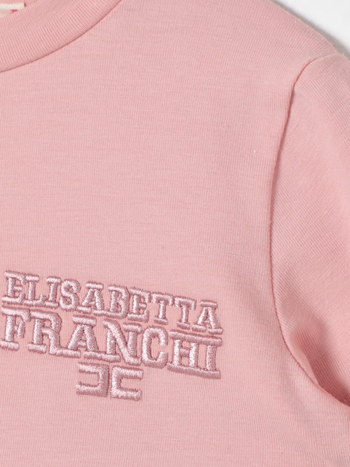 ELISABETTA FRANCHI LA MIA BAMBINA T-SHIRT: T-shirt kids Elisabetta Franchi La Mia Bambina, Pink - Img 3