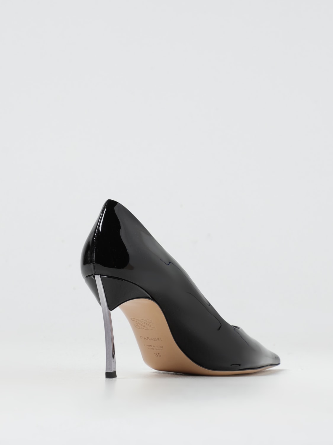 CASADEI PUMPS: Oxford shoes woman Casadei, Black - Img 3