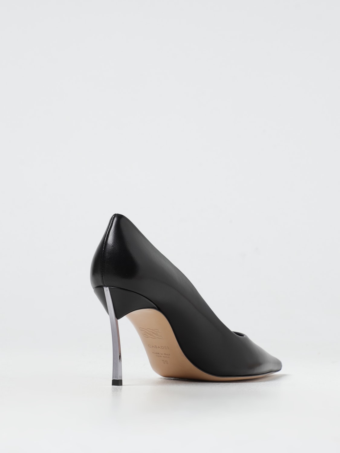 CASADEI PUMPS: Oxford shoes woman Casadei, Black - Img 3