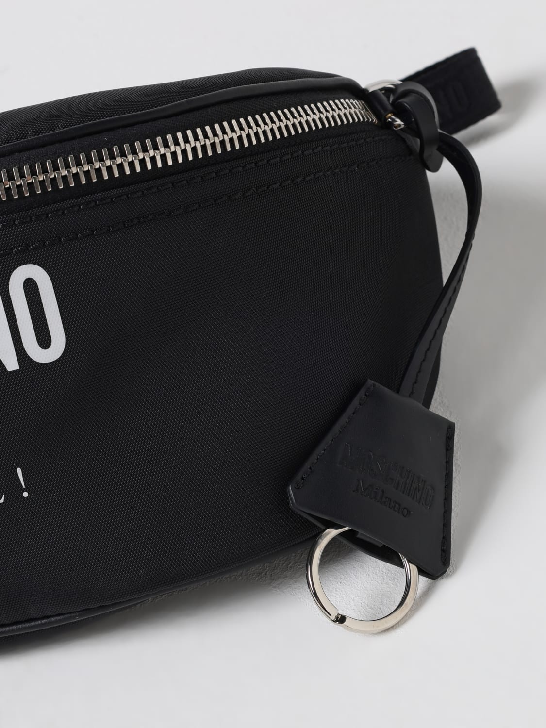 MOSCHINO COUTURE BELT BAG: Belt bag men Moschino Couture, Black - Img 4