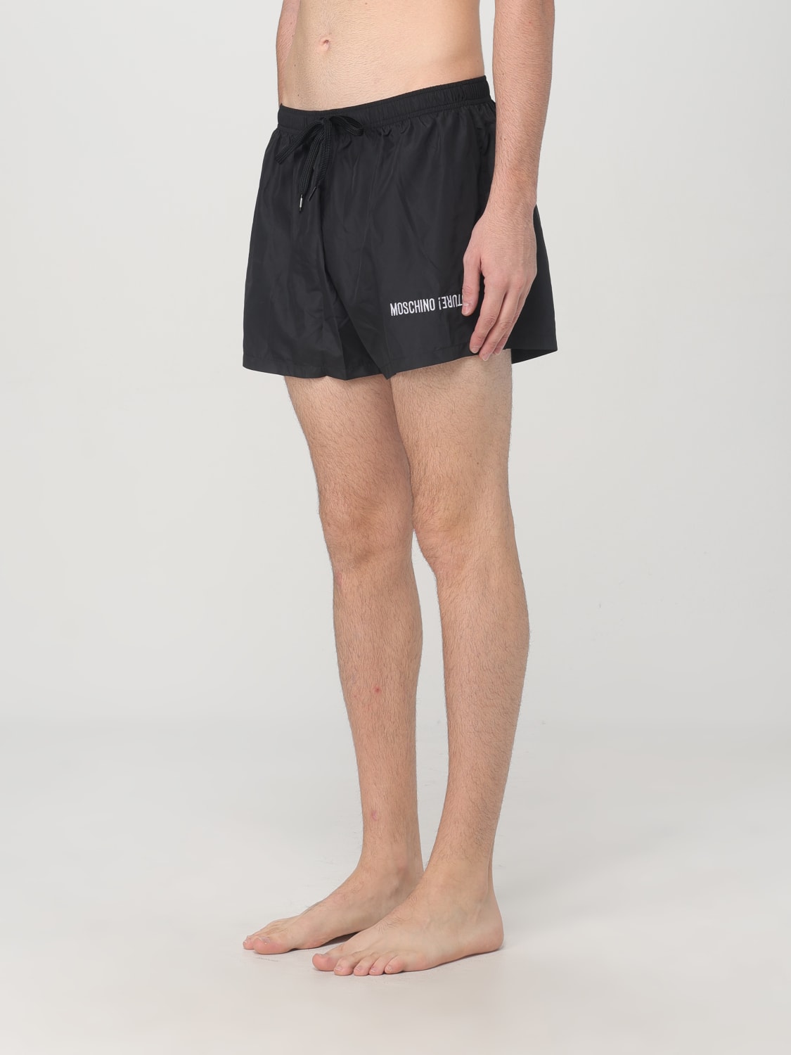 MOSCHINO COUTURE SWIMSUIT: Swimsuit men Moschino Couture, Black - Img 3