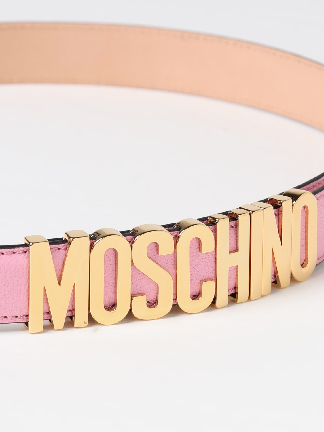 MOSCHINO COUTURE BELT: Belt woman Moschino Couture, Pink - Img 2