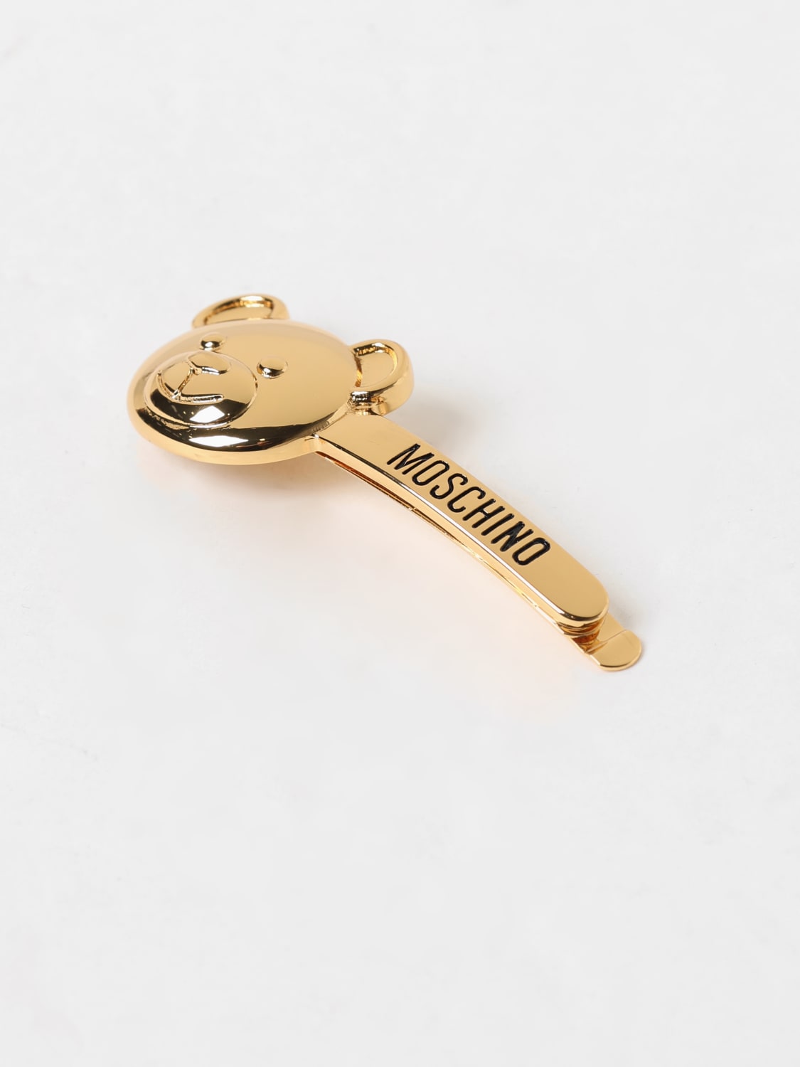 MOSCHINO COUTURE ACCESORIO PELO: Broches mujer Moschino Couture, Oro - Img 2