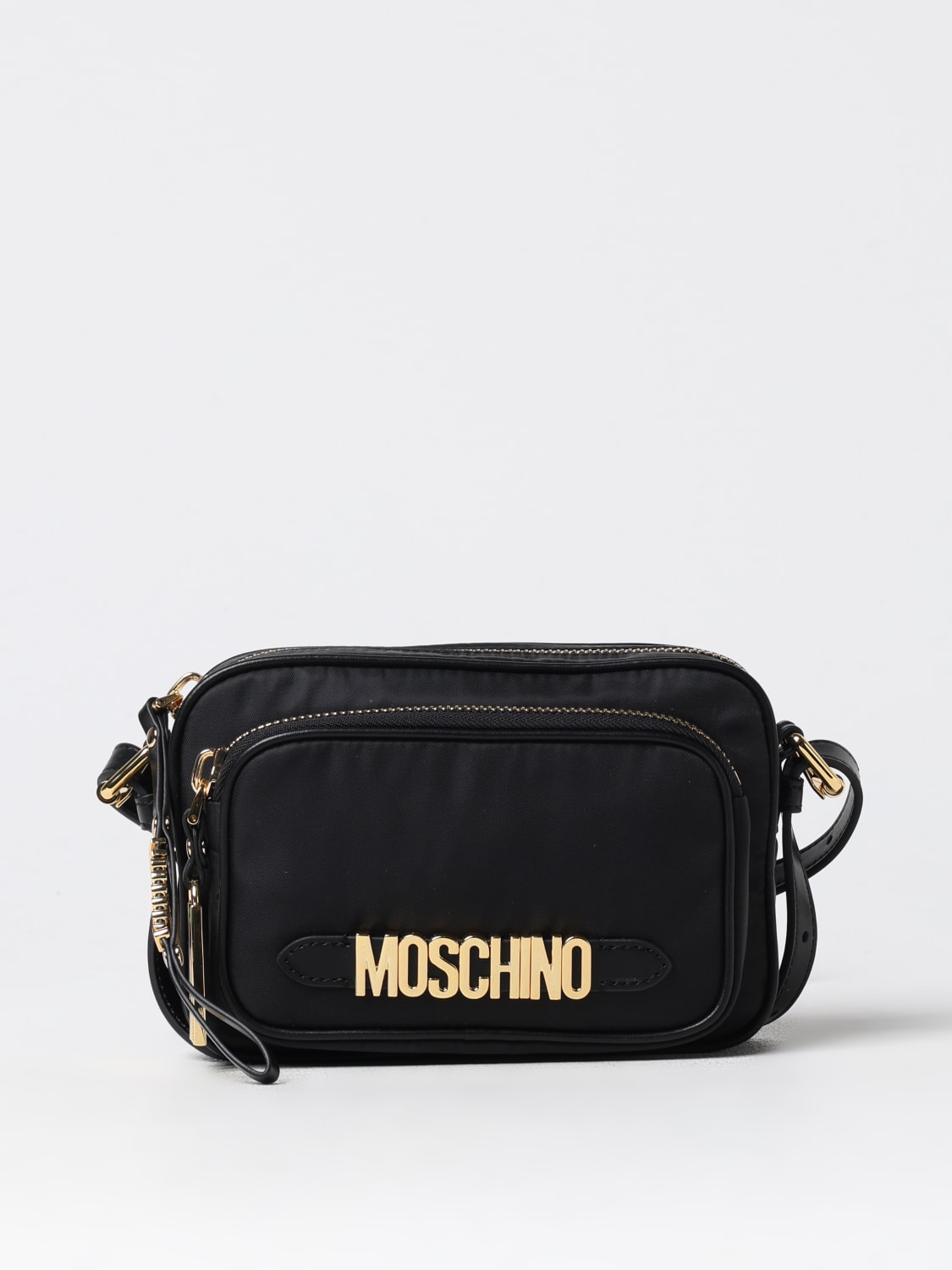 MOSCHINO COUTURE CROSSBODY BAGS: Shoulder bag woman Moschino Couture, Black - Img 1