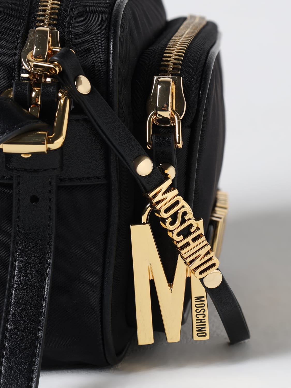 MOSCHINO COUTURE CROSSBODY BAGS: Shoulder bag woman Moschino Couture, Black - Img 4