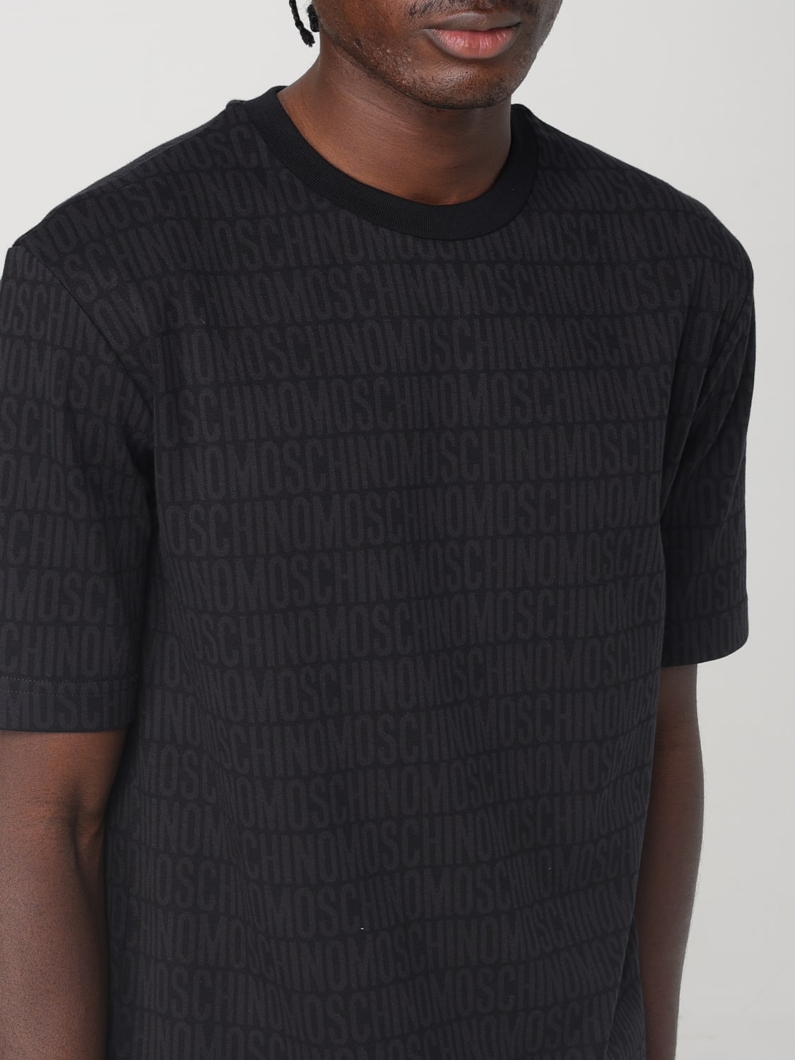 MOSCHINO COUTURE T-SHIRT: T-shirt men Moschino Couture, Black - Img 5