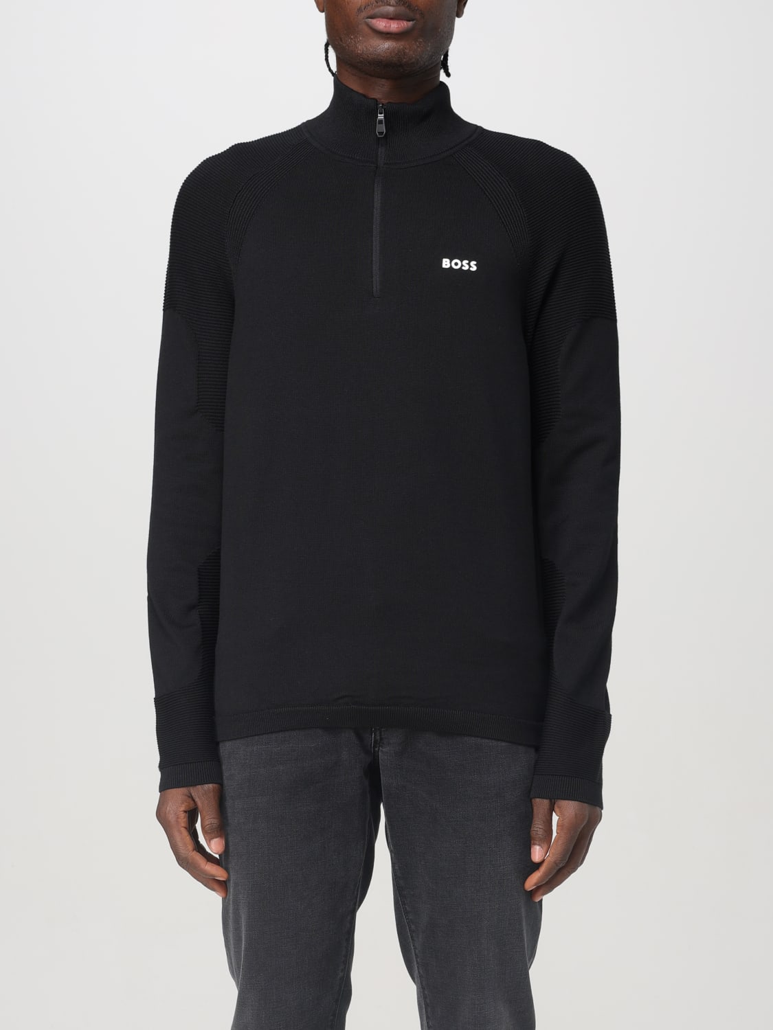 BOSS SWEATER: Sweatshirt men Boss, Black - Img 1