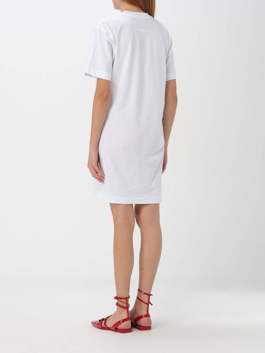 MOSCHINO COUTURE ROBES: T-shirt femme Moschino Couture, Blanc - Img 2