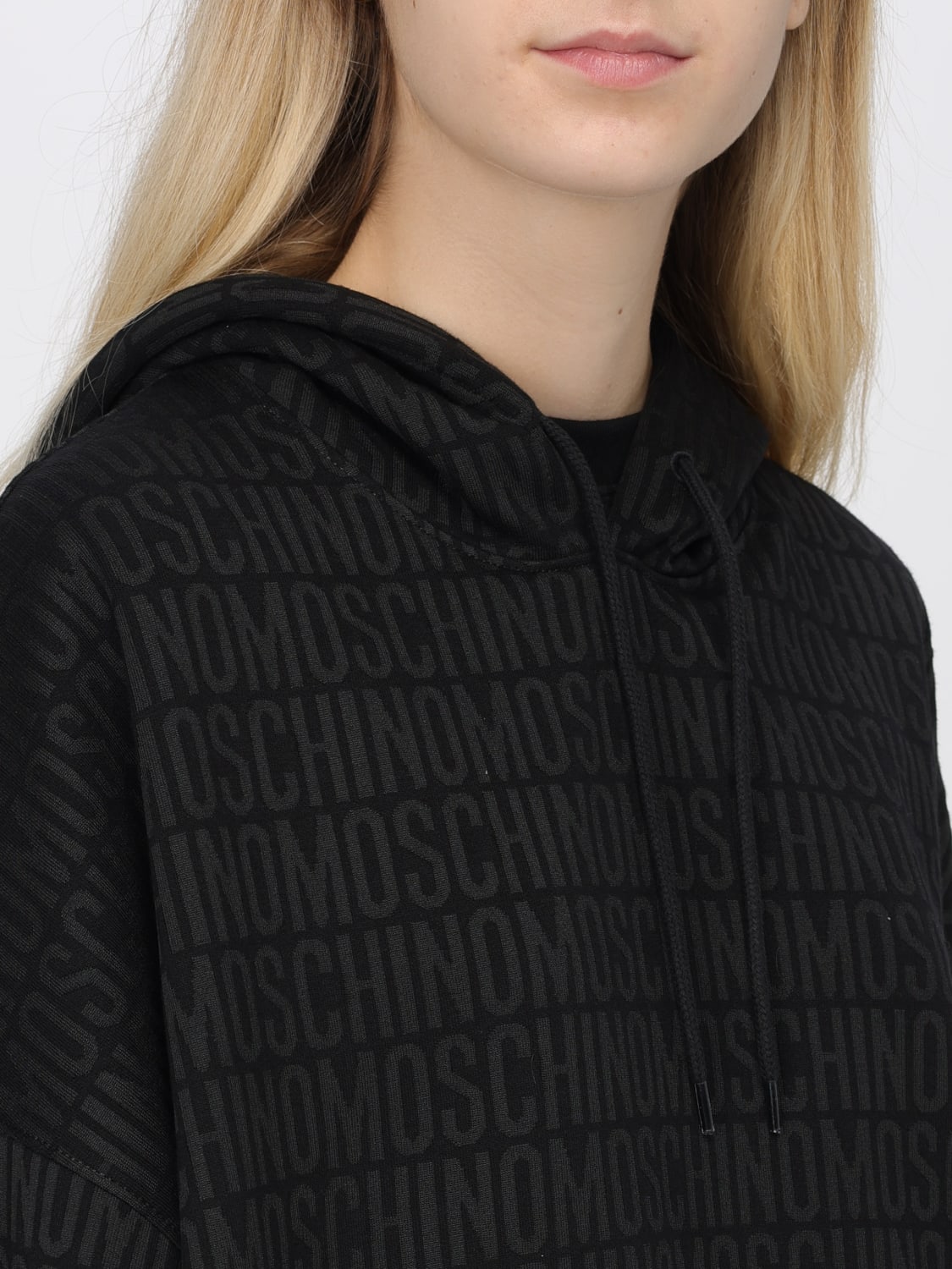 MOSCHINO COUTURE SWEATSHIRT: Sweatshirt woman Moschino Couture, Black - Img 5