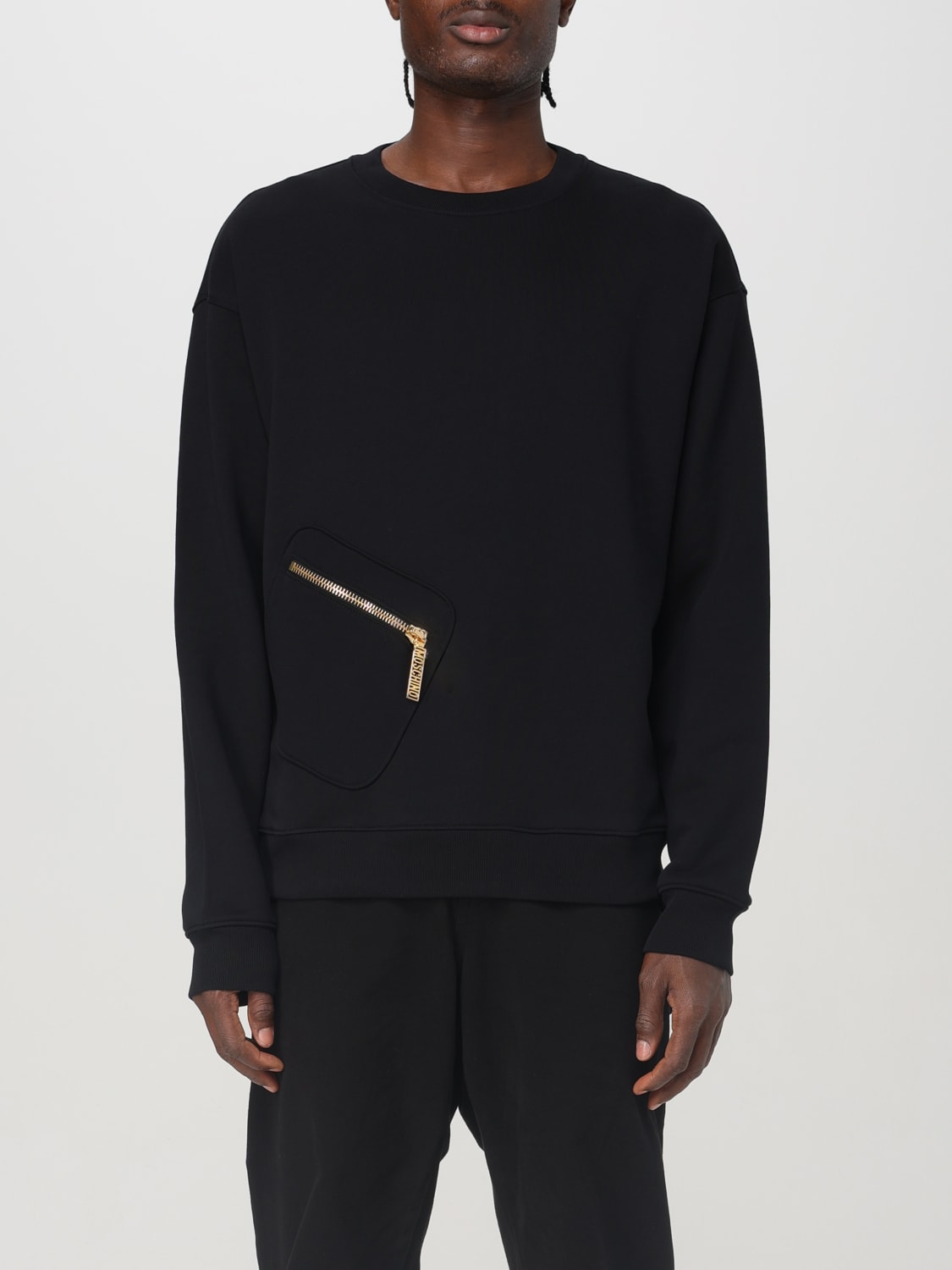 MOSCHINO COUTURE SWEATSHIRT: Sweatshirt men Moschino Couture, Black - Img 1