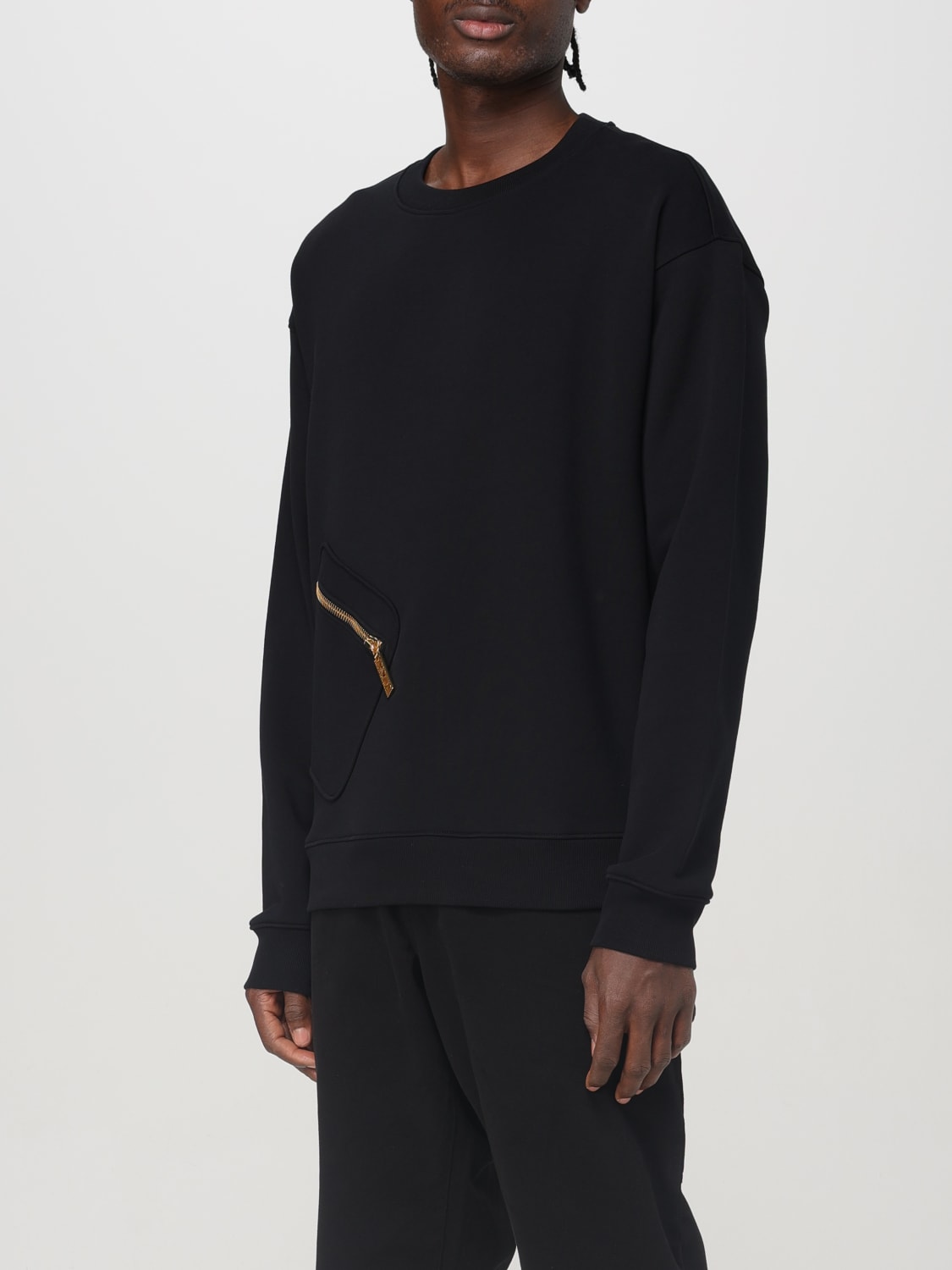 MOSCHINO COUTURE SWEATSHIRT: Sweatshirt men Moschino Couture, Black - Img 4