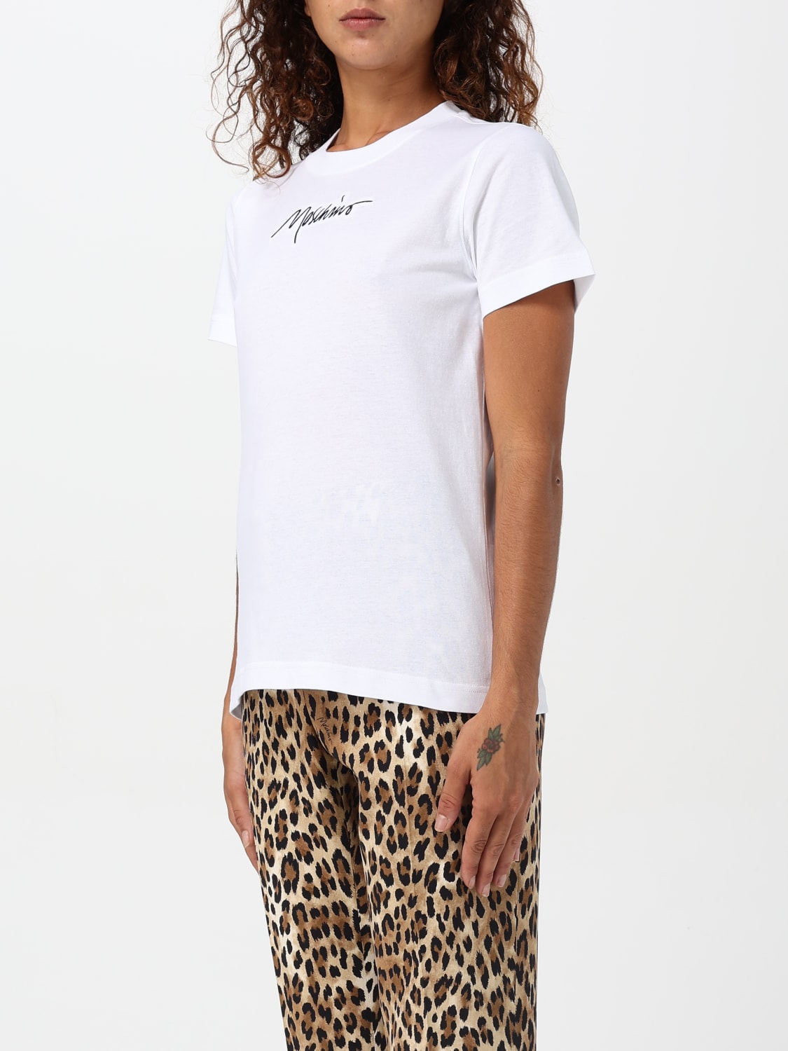 MOSCHINO COUTURE T-SHIRT: T-shirt woman Moschino Couture, White - Img 3