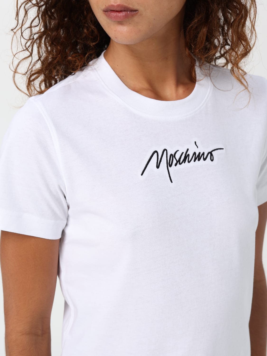 MOSCHINO COUTURE T-SHIRT: T-shirt woman Moschino Couture, White - Img 4