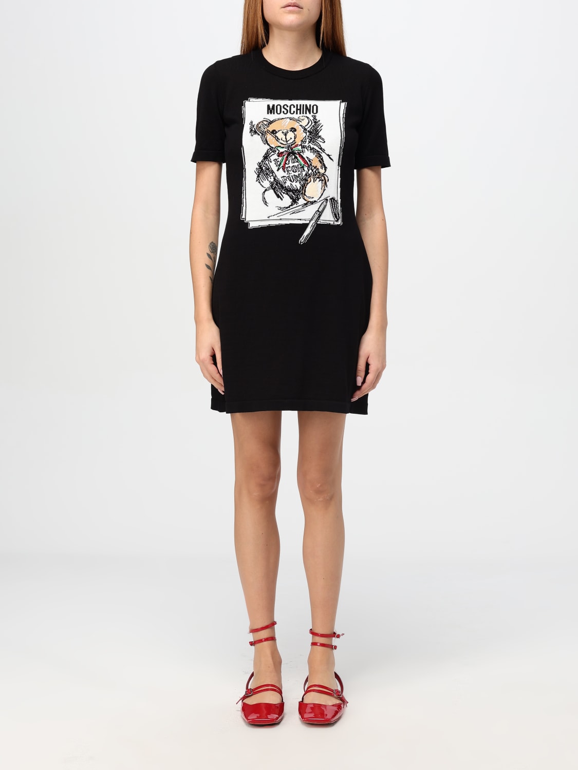 MOSCHINO COUTURE DRESS: Dress woman Moschino Couture, Black - Img 1