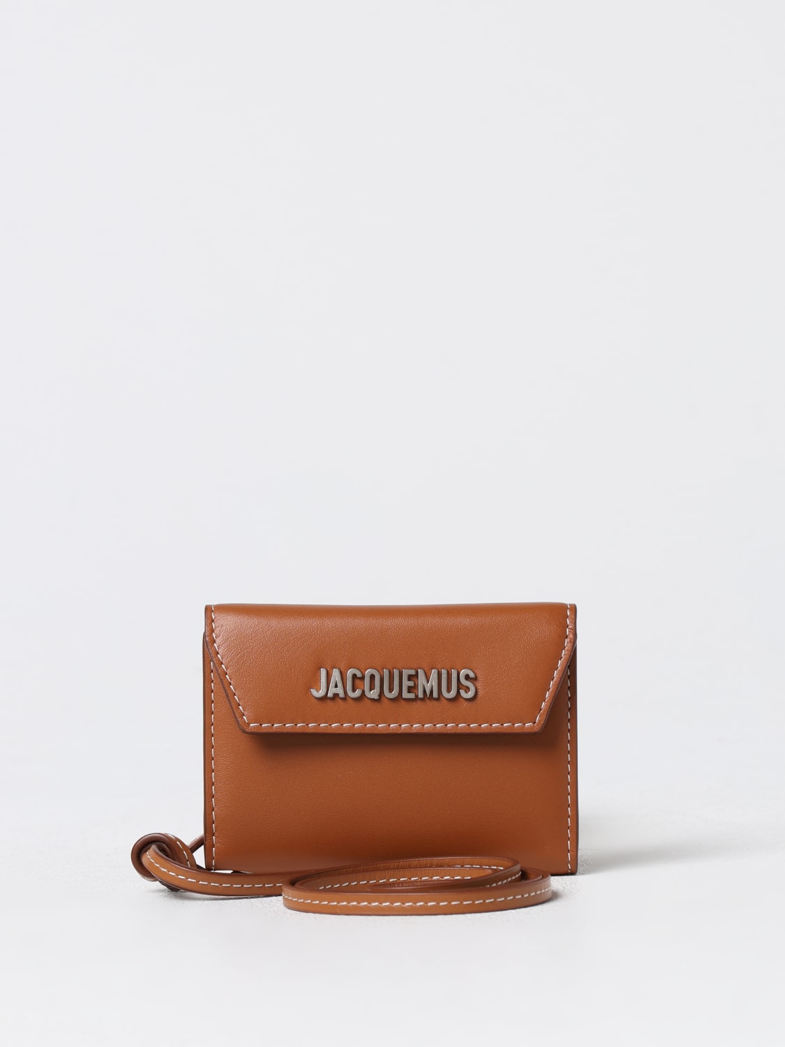 JACQUEMUS CARTERA: Bolsos hombre Jacquemus, Marrón - Img 1