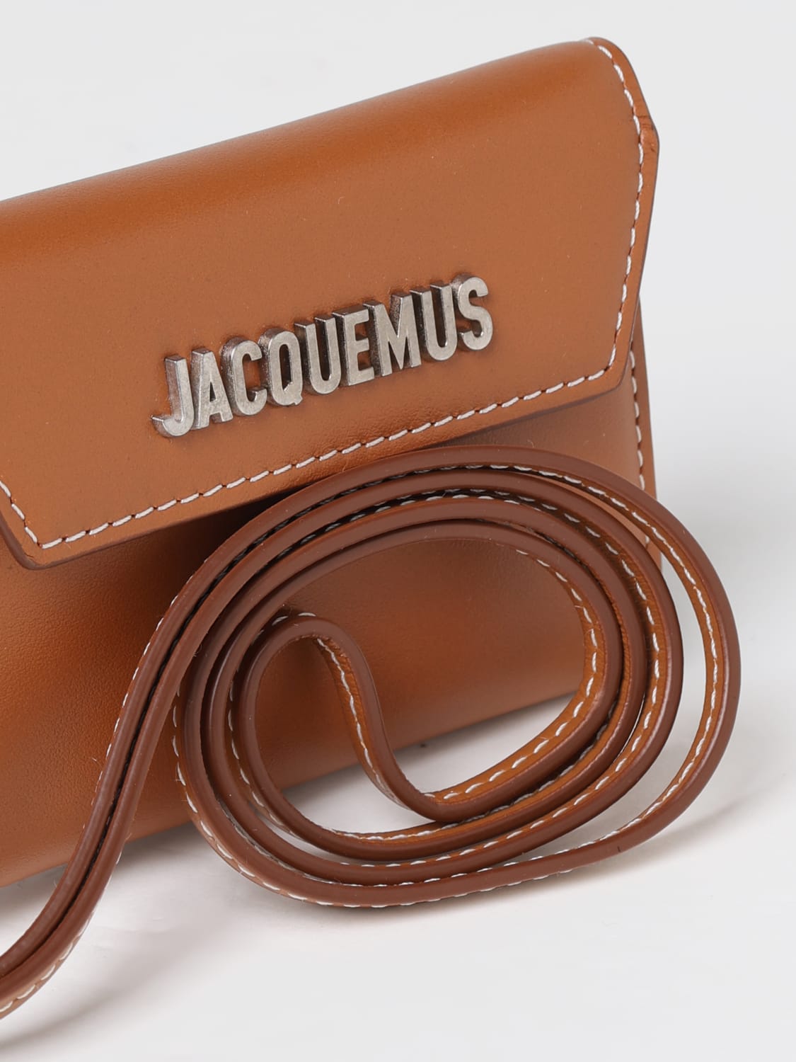 JACQUEMUS WALLET: Bags men Jacquemus, Brown - Img 4