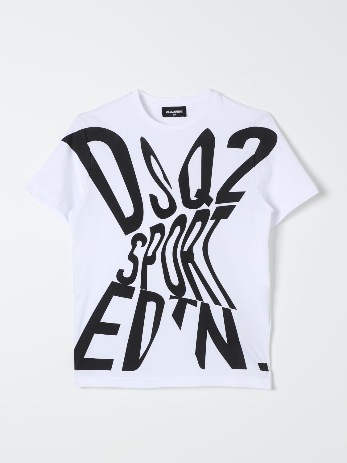 DSQUARED2 T-SHIRT: T-shirt kids Dsquared2, White - Img 1