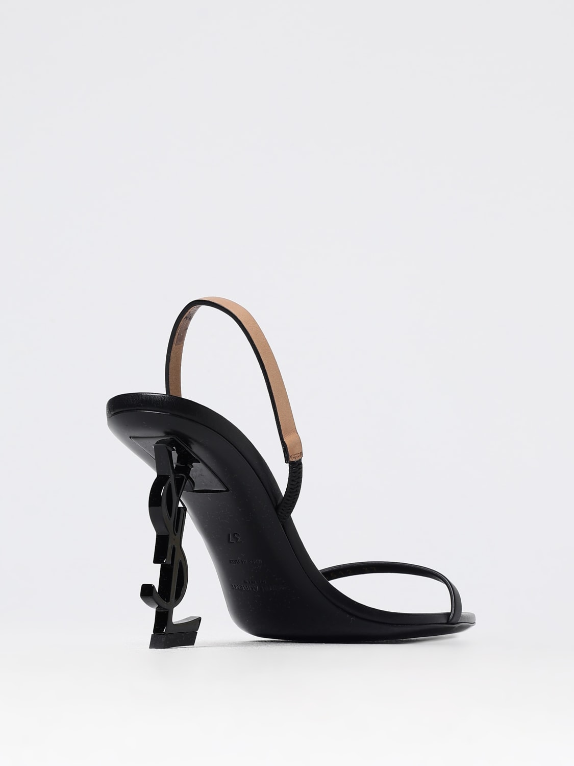 SAINT LAURENT HEELED SANDALS: Heeled sandals woman Saint Laurent, Black - Img 3