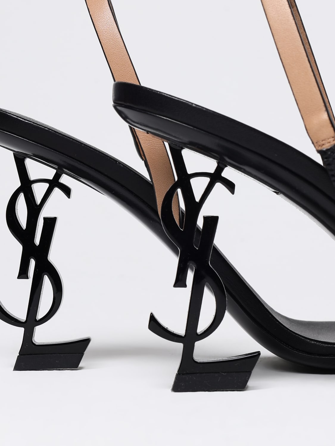 SAINT LAURENT HEELED SANDALS: Heeled sandals woman Saint Laurent, Black - Img 4