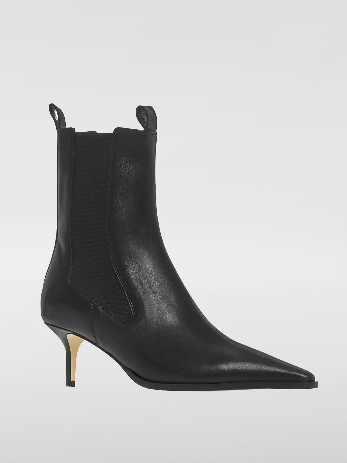 AEYDE FLAT ANKLE BOOTS: Boots woman Aeyde, Black - Img 2