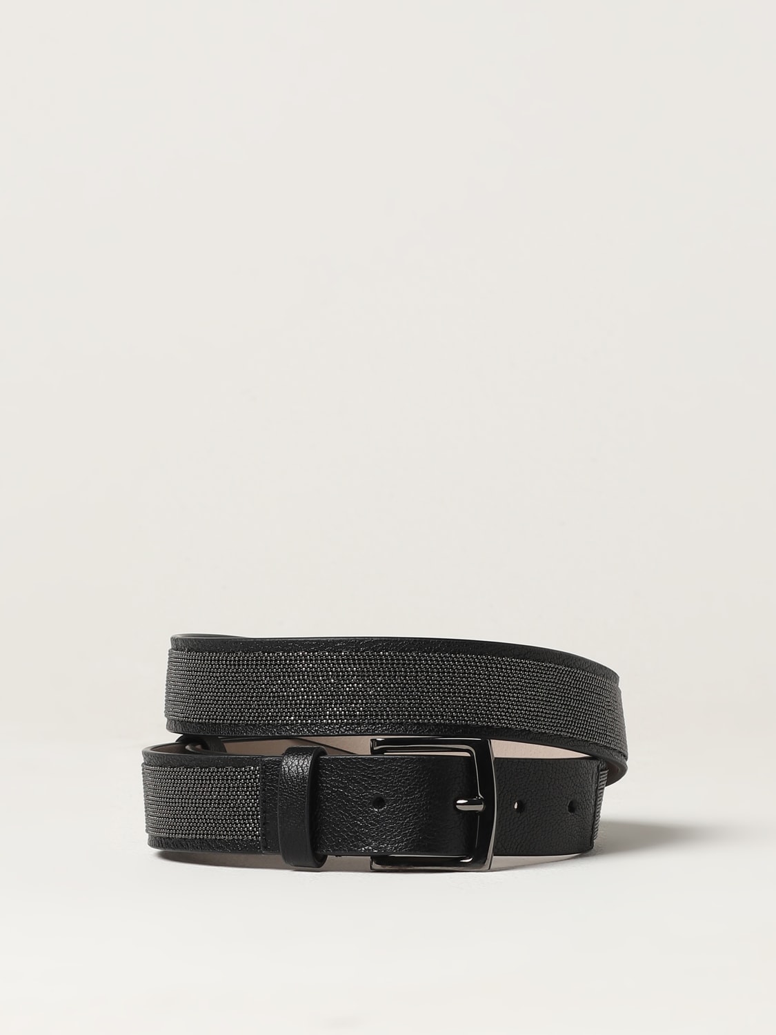 BRUNELLO CUCINELLI BELT: Bracelet woman Brunello Cucinelli, Black - Img 1