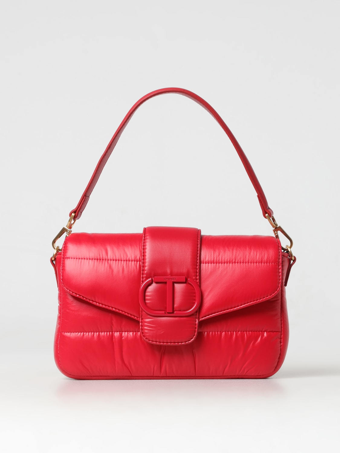 TWINSET SHOULDER BAG: Shoulder bag woman Twinset, Red - Img 1