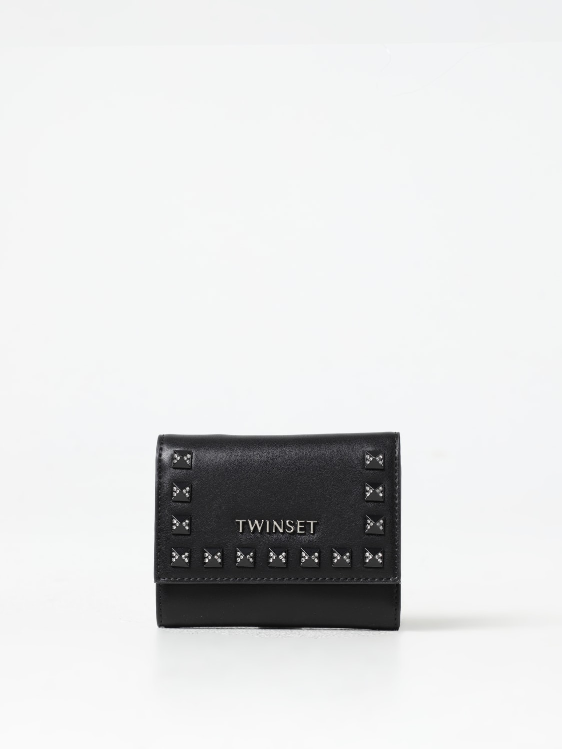 TWINSET 財布: 財布 レディース Twinset, ブラック - Img 1