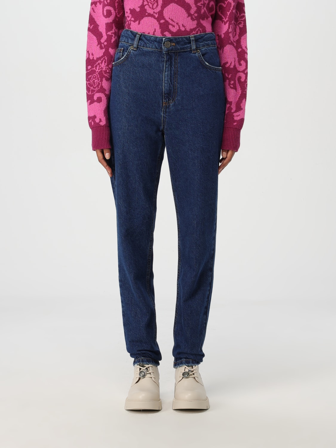 TWINSET JEANS: Jeans woman Twinset, Denim - Img 1