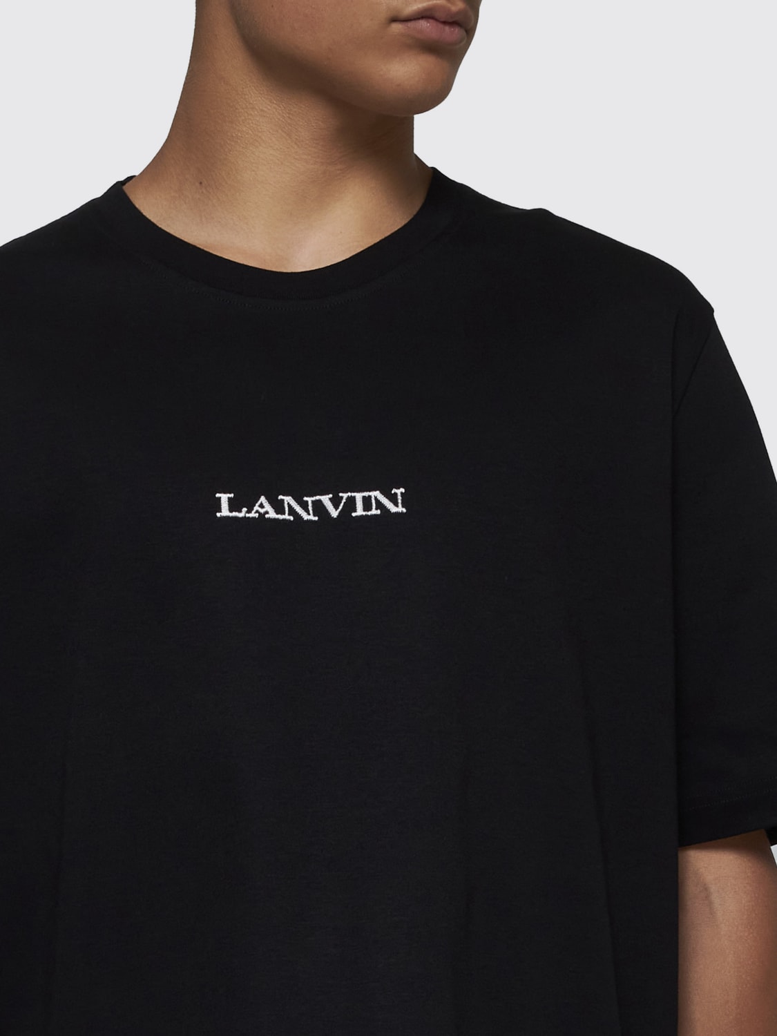 LANVIN T-SHIRT: T-shirt men Lanvin, Black - Img 3