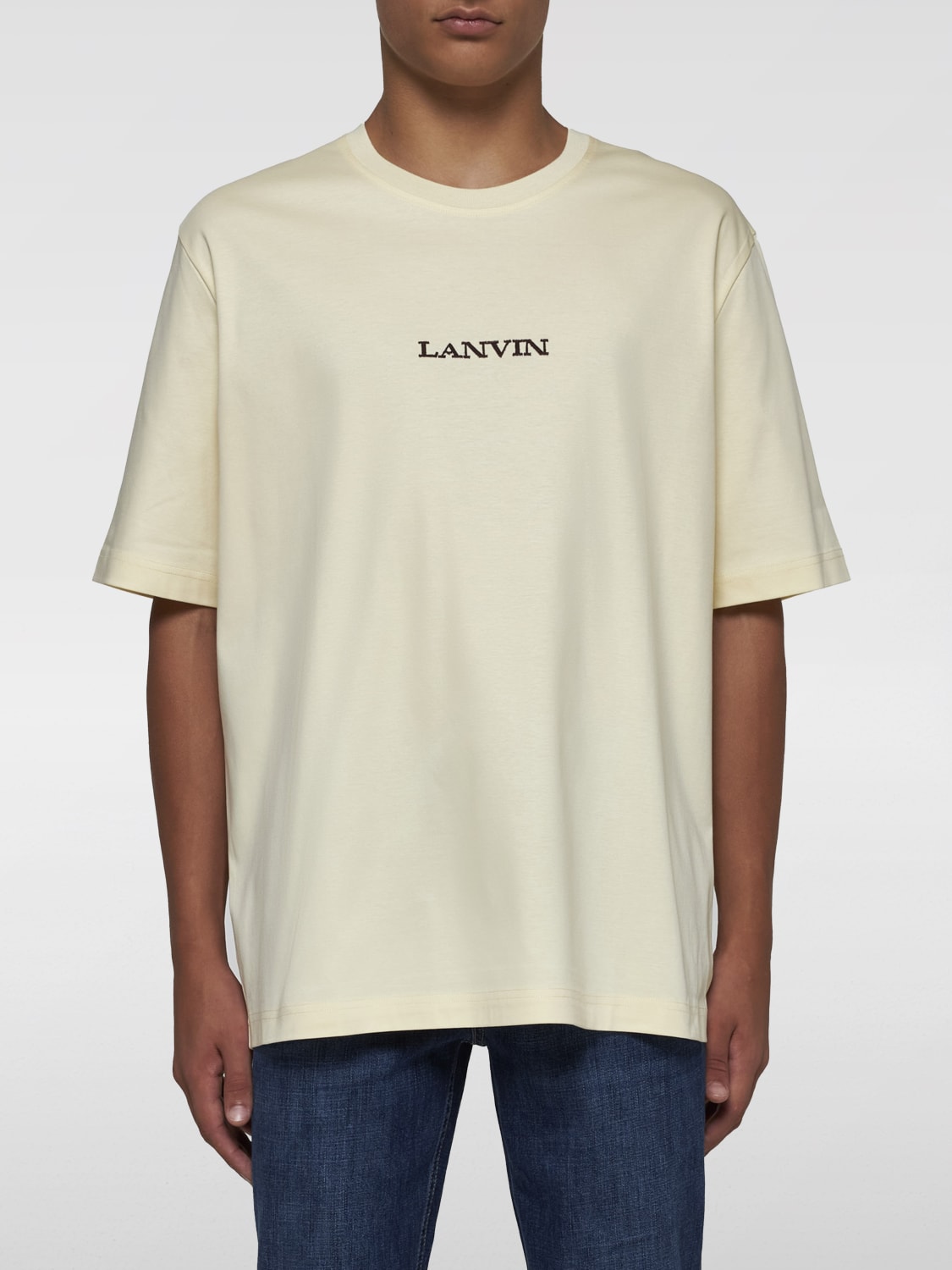 Giglio T-shirt Lanvin in cotone con logo