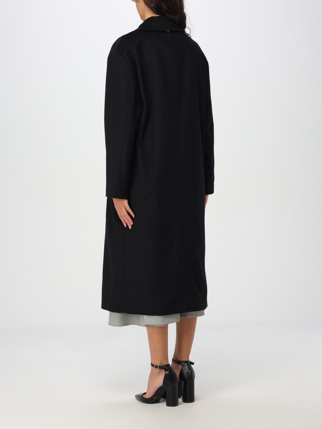 TWINSET COAT: Coat woman Twinset, Black - Img 2