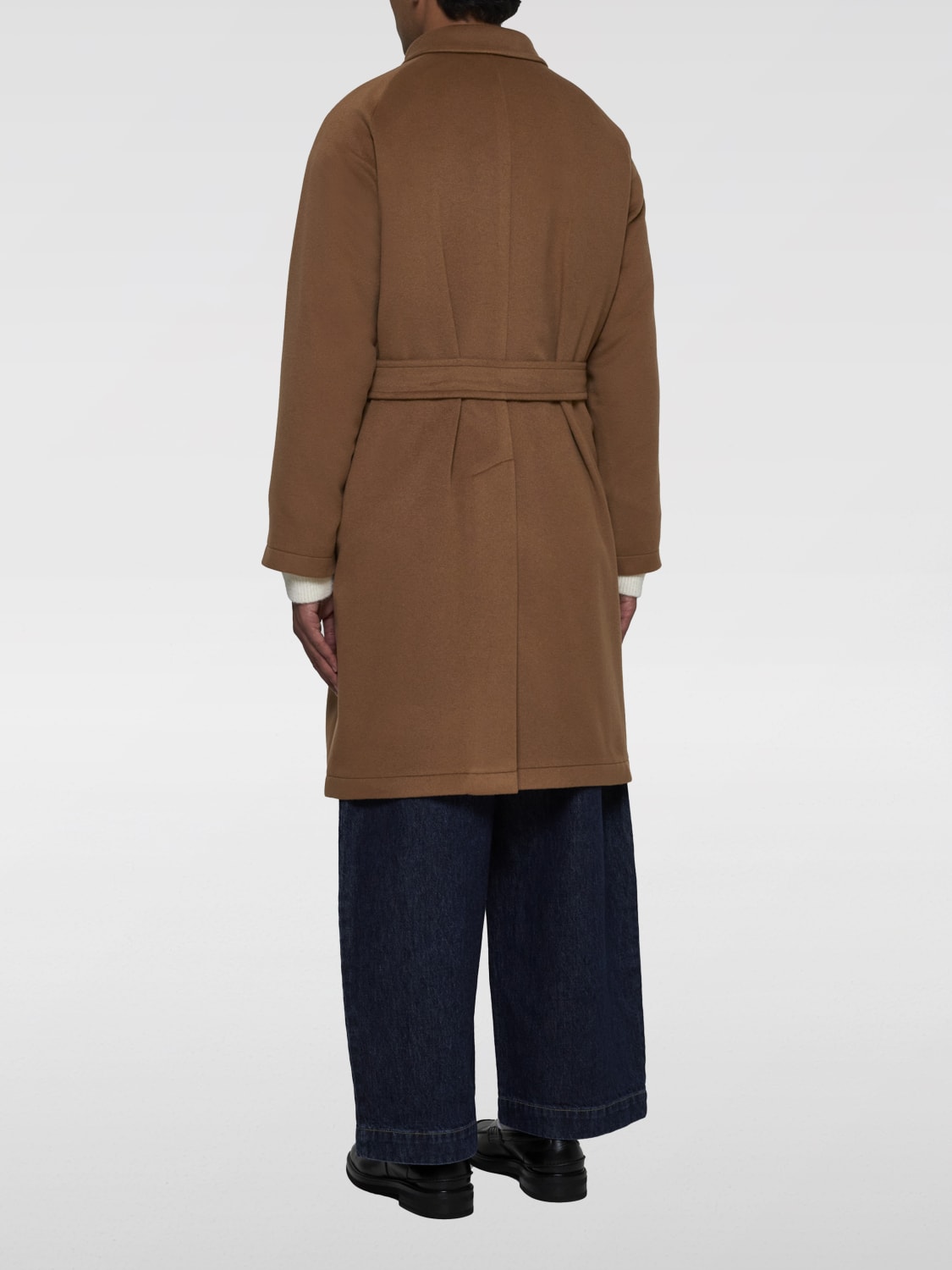 TAGLIATORE Coat men Camel Tagliatore coat SALOMONS350002 online at GIGLIO.COM