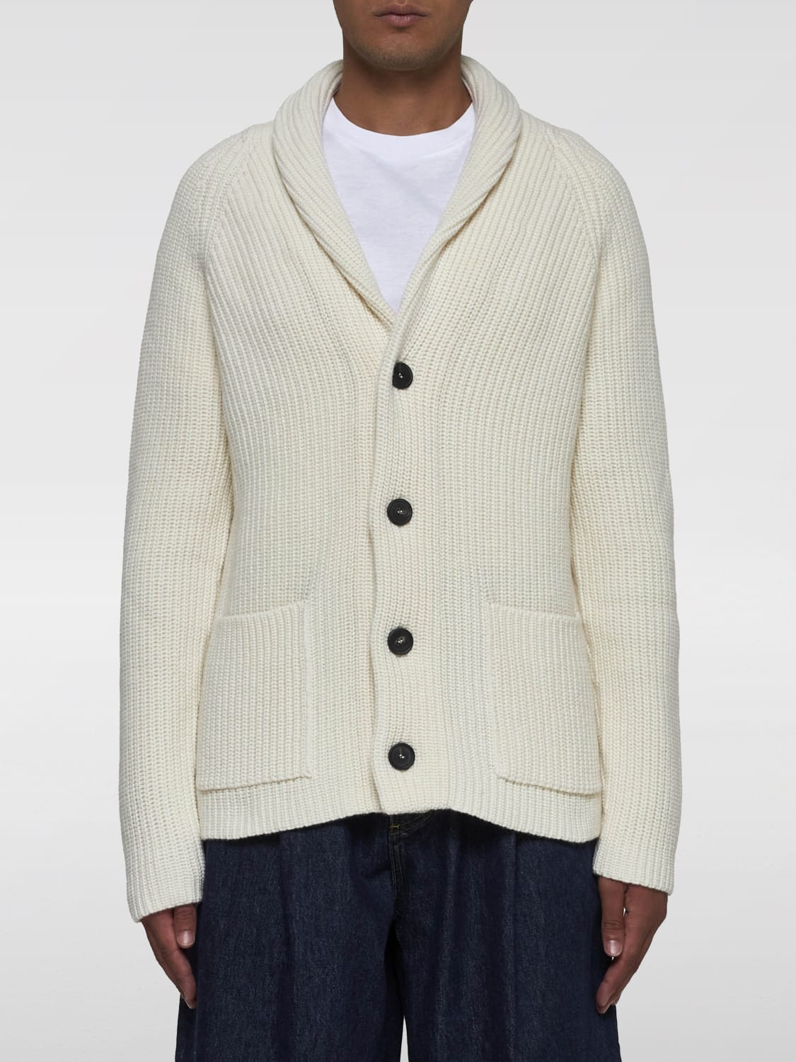 Giglio Cardigan Tagliatore in misto lana