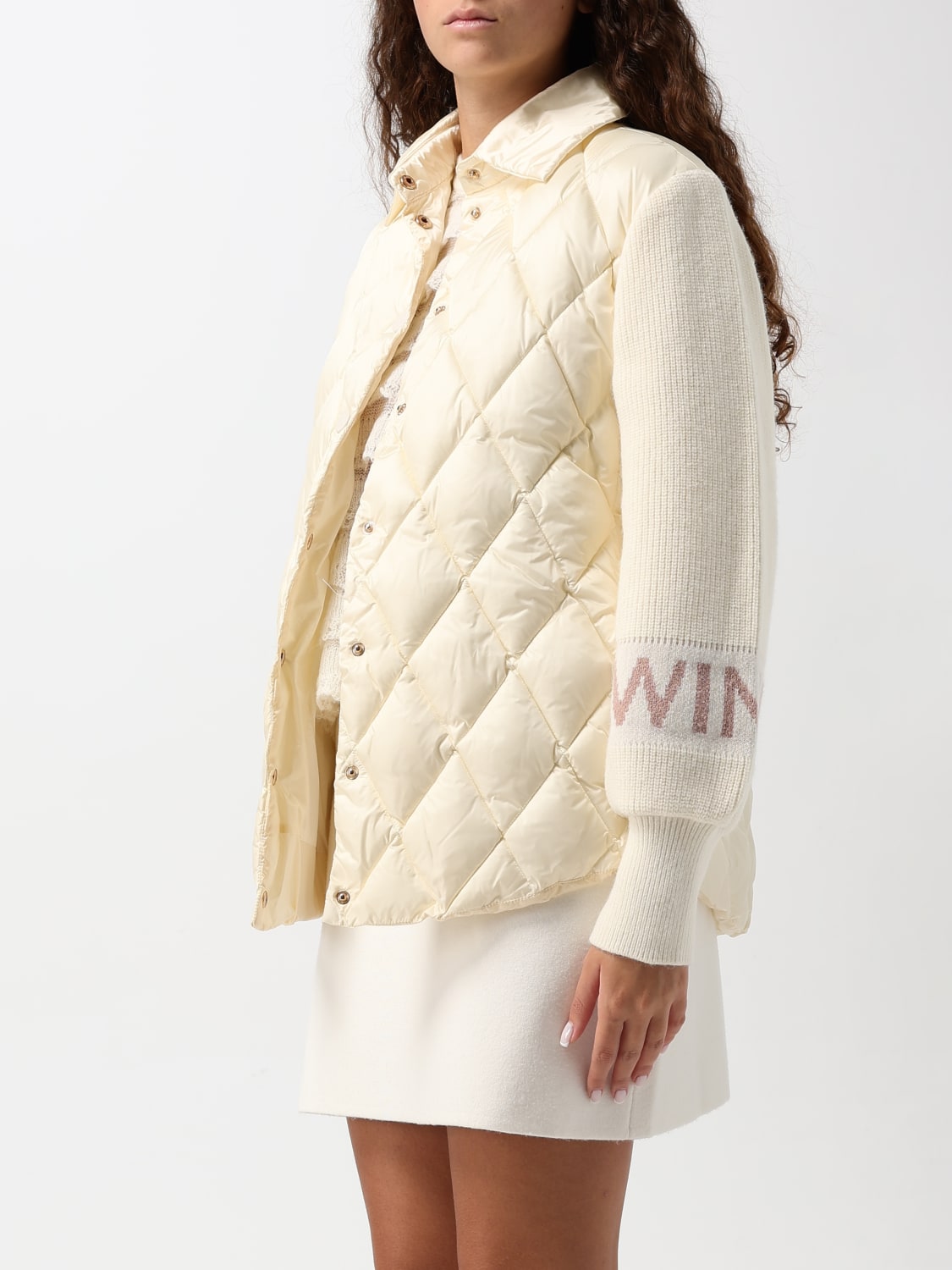 TWINSET JACKET: Jacket woman Twinset, White - Img 3